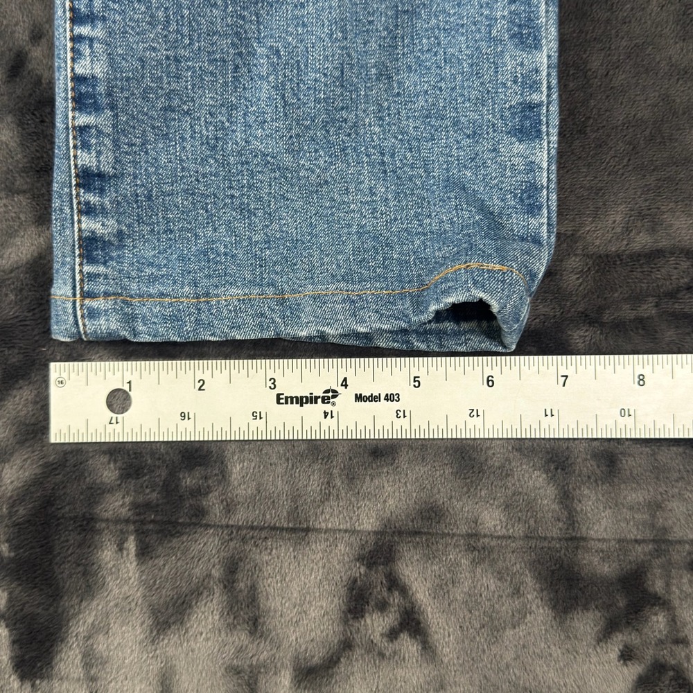 Lauren Ralph Lauren Jeans Womens 2 Blue Straight Leg Stretch Denim - Picture 5 of 9